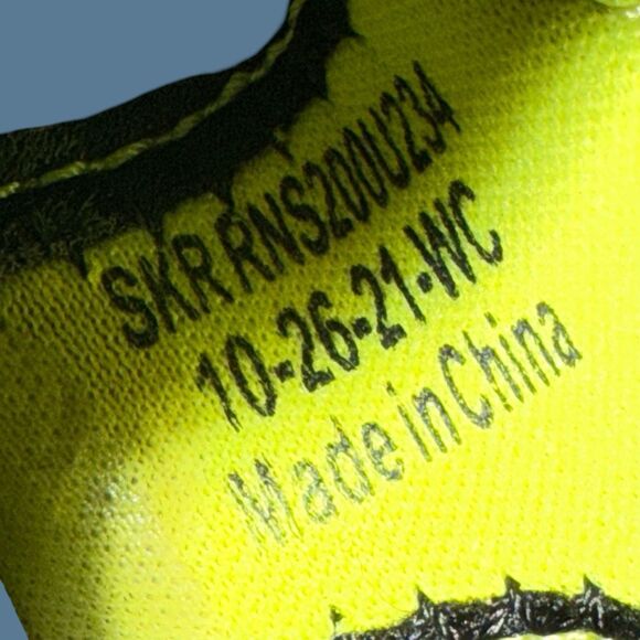 SEE KAI RUN Toddler Spencer Closed Toe Sandal In Navy/ Lime Size 11 - Picture 6 of 7